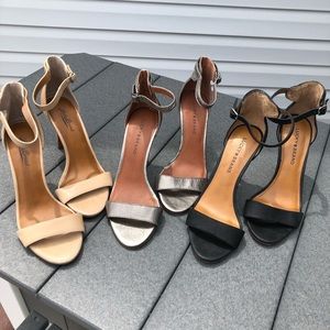 LUCKY BRAND Bundle of 3 Juliette heels